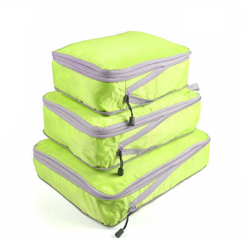 Conjunto de bolsas organizadoras para viagem